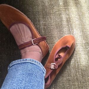 NWT Velvet Mary Jane Ballet Flats Price Firm